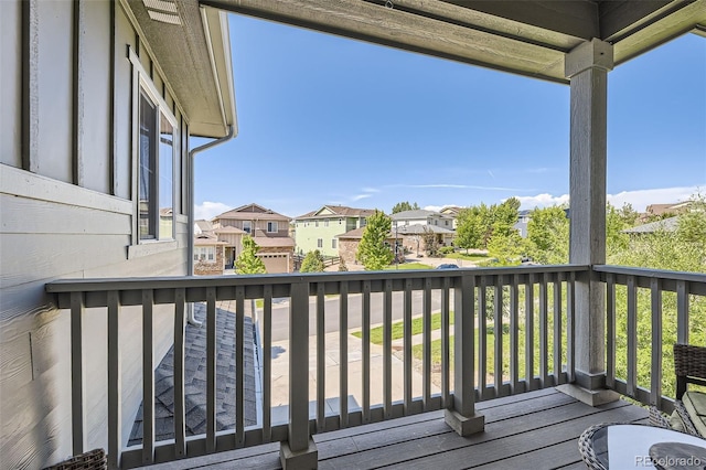 26591 E Calhoun Pl, Aurora, CO 80016 - wooden terrace featuring a residential view