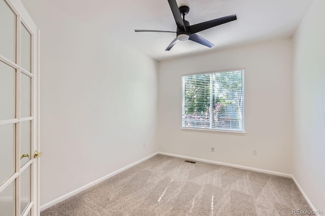 11729 Elmer Linn Dr, Longmont, CO 80504 - empty room featuring ceiling fan and carpet floors