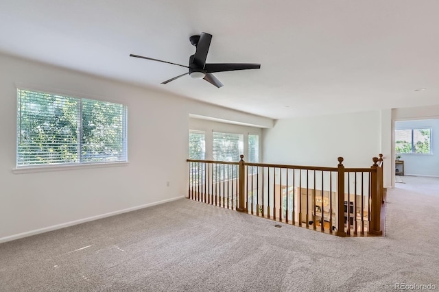 11729 Elmer Linn Dr, Longmont, CO 80504 - carpeted spare room with a ceiling fan and baseboards