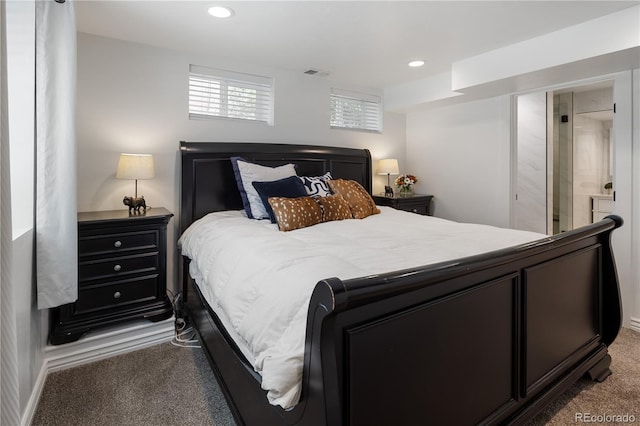 420 N Colorado Blvd, Denver, CO 80206 - bedroom featuring carpet flooring and recessed lighting