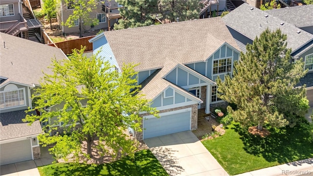 3102 White Oak Trl, Highlands Ranch, CO 80129 - aerial view of residential area
