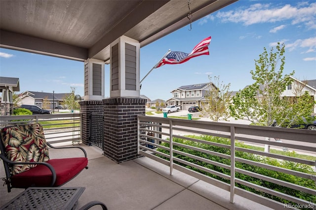 3022 Merlin Dr, Brighton, CO 80601 - balcony with a residential view