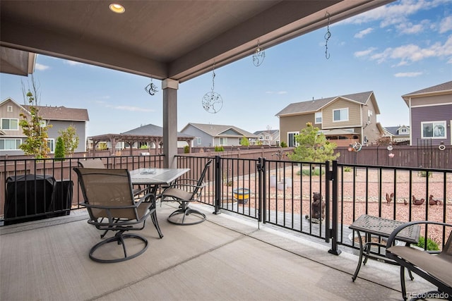 3022 Merlin Dr, Brighton, CO 80601 - balcony featuring a residential view