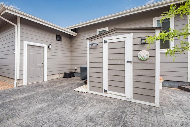 3022 Merlin Dr, Brighton, CO 80601 - view of shed with central AC