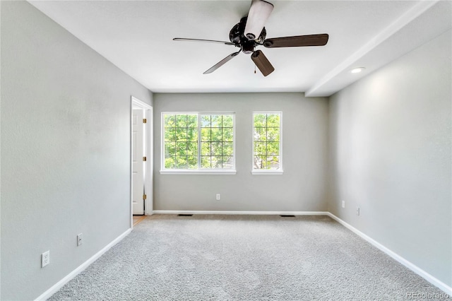 1526 Braewood Ave, Littleton, CO 80129 - carpeted empty room with ceiling fan and baseboards