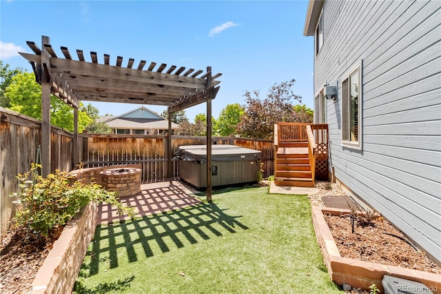 1526 Braewood Ave, Littleton, CO 80129 - view of yard featuring a hot tub