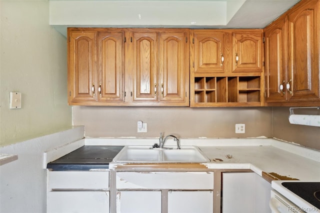 kitchen featuring sink