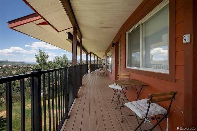 3295 Apres Ski Way Unit B9, Steamboat Springs, CO 80487 - view of wooden terrace