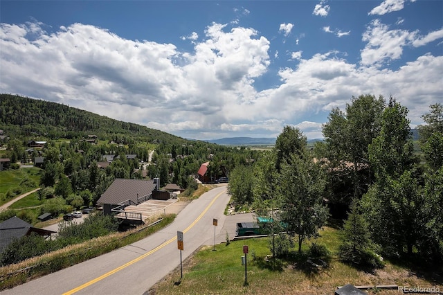 3295 Apres Ski Way Unit B9, Steamboat Springs, CO 80487 - mountain view with a heavily wooded area