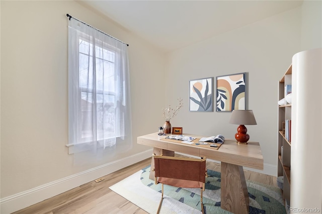 715 W 7th Ave, Denver, CO 80204 - office featuring wood finished floors