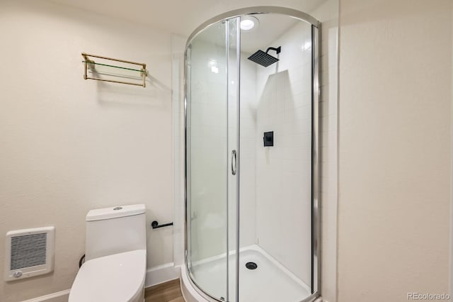 715 W 7th Ave, Denver, CO 80204 - full bath featuring a shower stall and heating unit