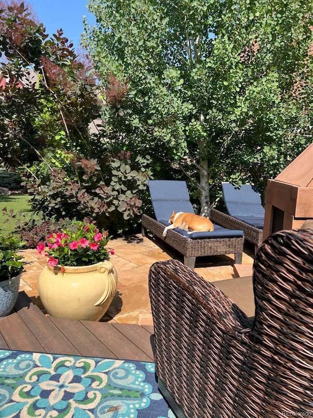 2415 Bluestem Willow Dr, Loveland, CO 80538 - deck featuring a patio area