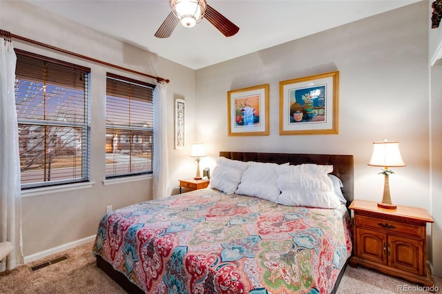 2415 Bluestem Willow Dr, Loveland, CO 80538 - carpeted bedroom featuring baseboards and a ceiling fan