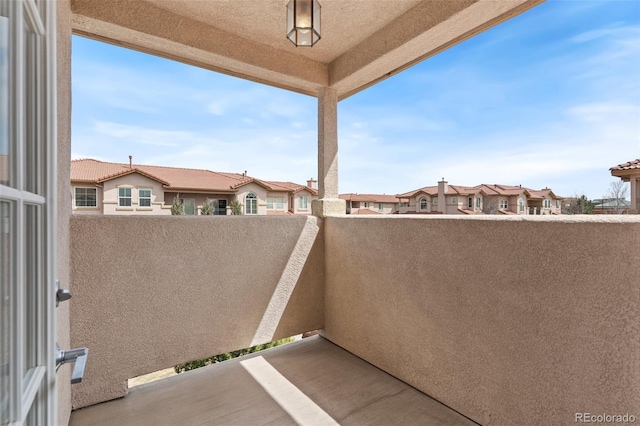 7046 Sand Crest Vw, Colorado Springs, CO 80923 - balcony featuring a residential view