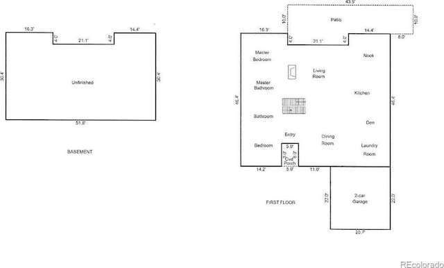 7746 S Valdai Ct, Aurora, CO 80016 - view of home floor plan