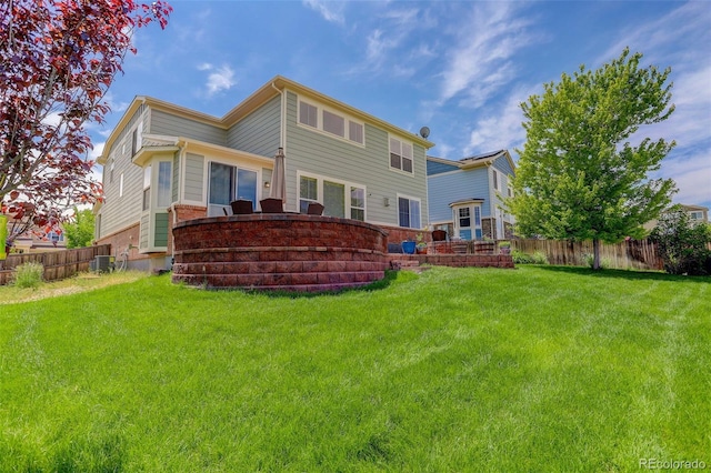 24351 E Alamo Dr, Aurora, CO 80016 - rear view of house featuring cooling unit
