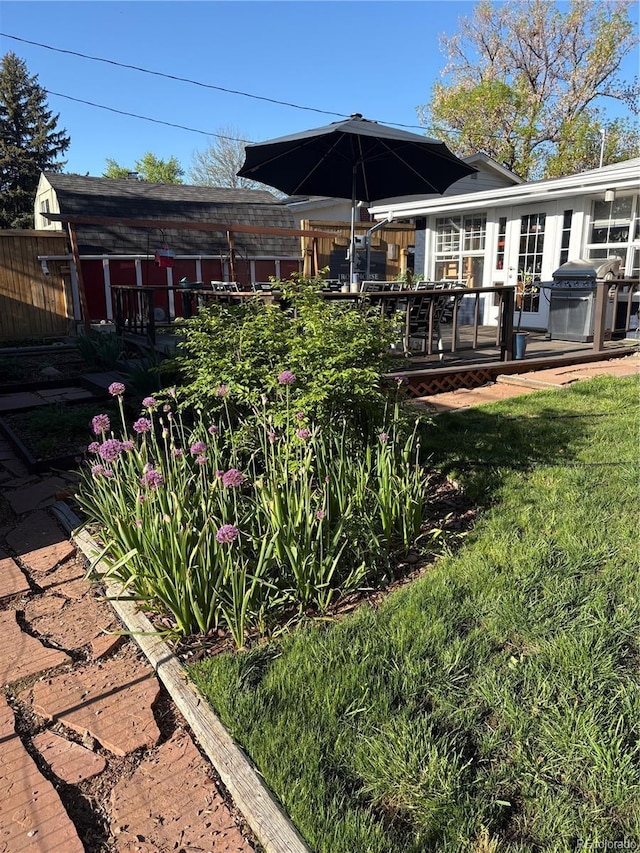 1648 S Locust St, Denver, CO 80224 - back of house with a yard