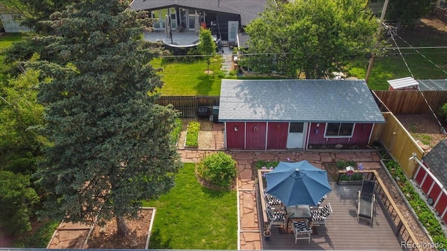 1648 S Locust St, Denver, CO 80224 - view from above of property