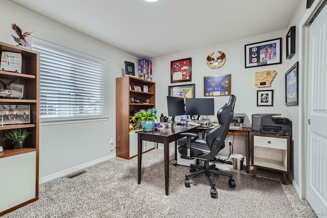 office with carpet