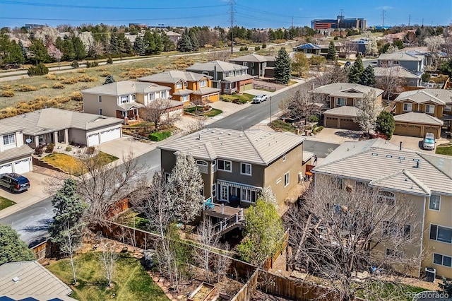 9109 Ironwood Way, Highlands Ranch, CO 80129 - aerial view featuring a residential view