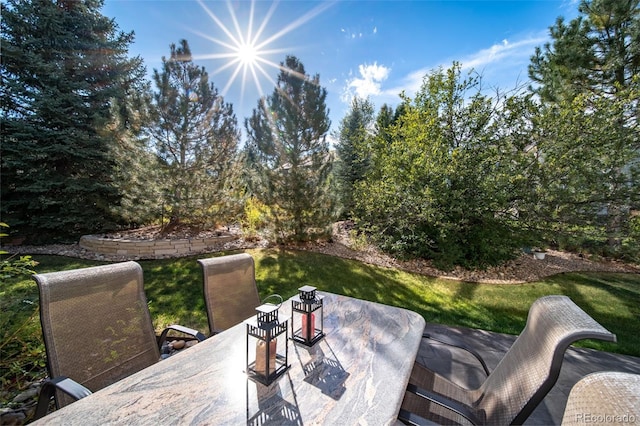 19676 E Pinewood Dr, Aurora, CO 80016 - view of patio / terrace