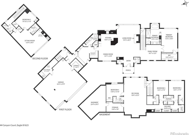 44 Canyon Ct, Eagle, CO 81631 - home floor plan