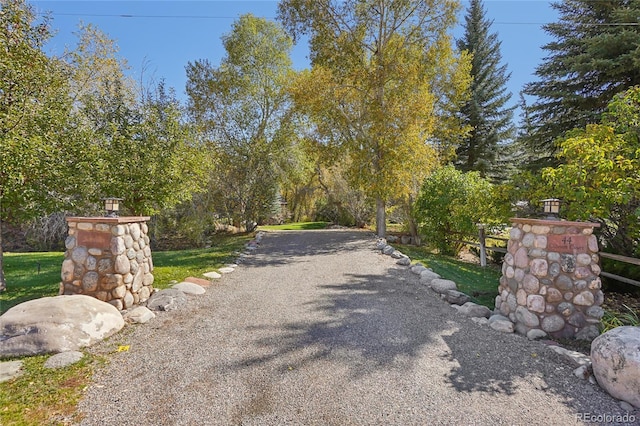 44 Canyon Ct, Eagle, CO 81631 - view of dirt / gravel road