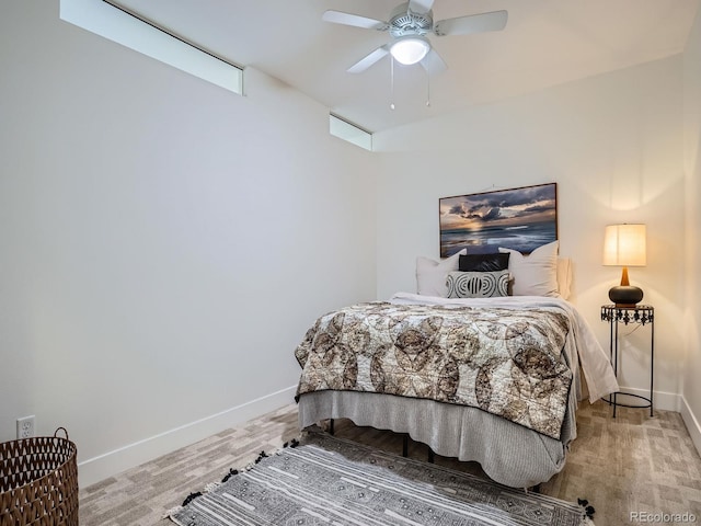 2374 S University Blvd Unit 205, Denver, CO 80210 - bedroom with baseboards and a ceiling fan