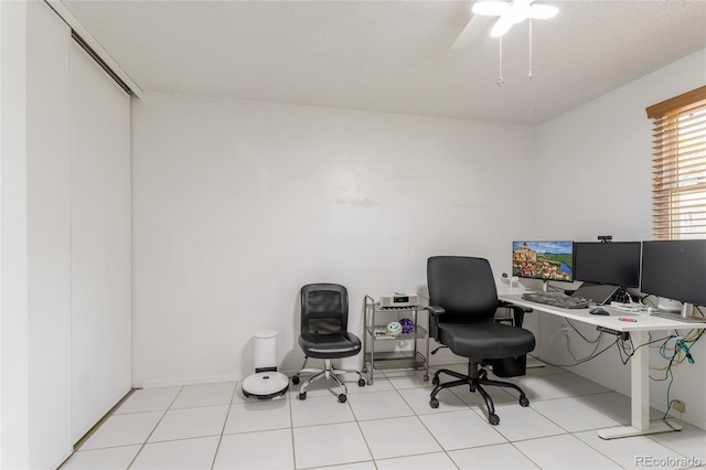 19630 E Purdue Pl, Aurora, CO 80013 - office area with ceiling fan