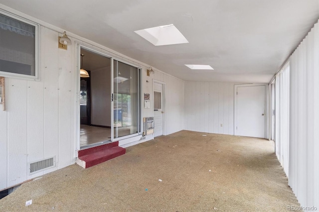 5935 Blanca Ct, Golden, CO 80403 - unfurnished room featuring a skylight and carpet