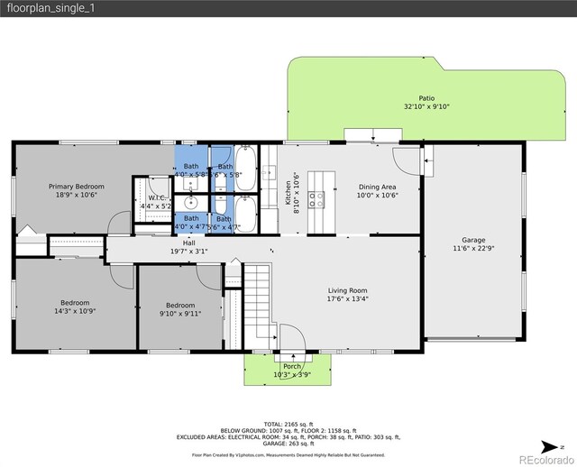 2971 S Sheridan Blvd, Denver, CO 80227 - floor plan / room layout