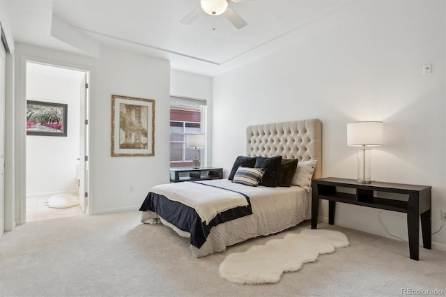 2100 N Humboldt St Unit 302, Denver, CO 80205 - bedroom featuring carpet floors, baseboards, and ensuite bathroom