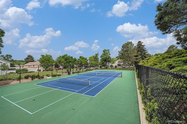 6937 S Knolls Way, Centennial, CO 80122 - view of tennis court featuring community basketball court