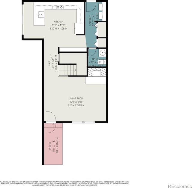 6937 S Knolls Way, Centennial, CO 80122 - floor plan / room layout