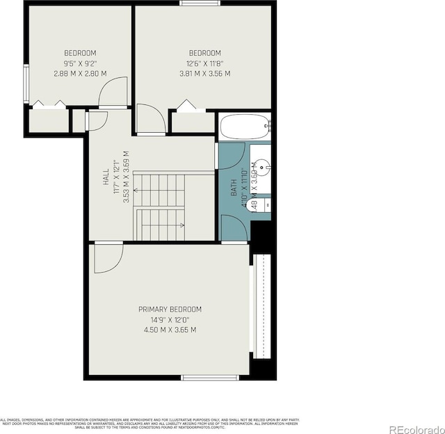 6937 S Knolls Way, Centennial, CO 80122 - floor plan / room layout