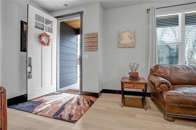 1111 E St, Salida, CO 81201 - entryway with wood finished floors