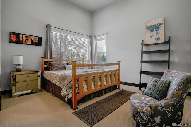 1111 E St, Salida, CO 81201 - bedroom featuring carpet floors and baseboards