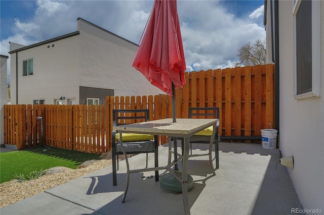 1111 E St, Salida, CO 81201 - view of patio / terrace with outdoor dining space