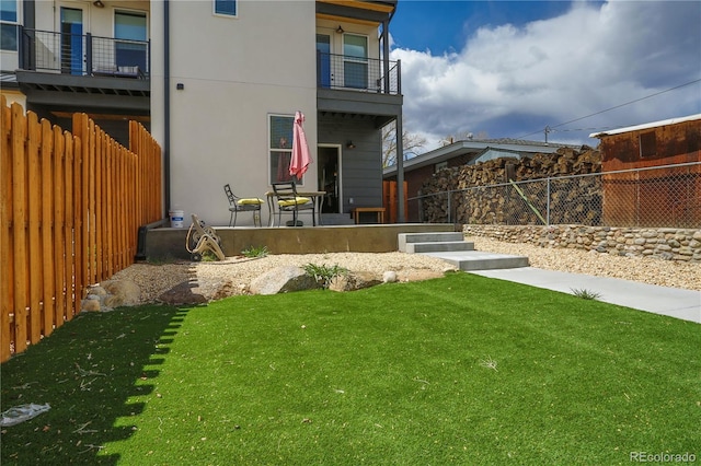 1111 E St, Salida, CO 81201 - view of yard with a balcony