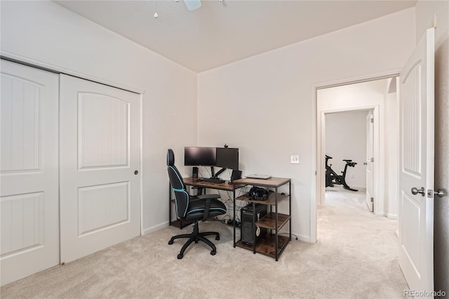803 E 98th Ave Unit 105, Thornton, CO 80229 - office area with light colored carpet and baseboards
