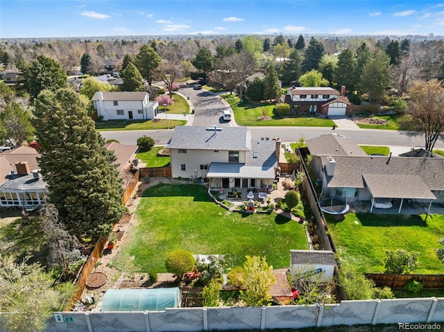 3191 S Holly Pl, Denver, CO 80222 - aerial view of residential area