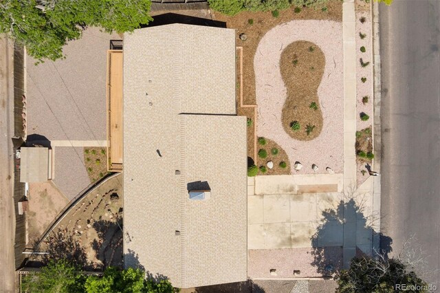 1411 Acacia Dr, Colorado Springs, CO 80907 - view from above of property