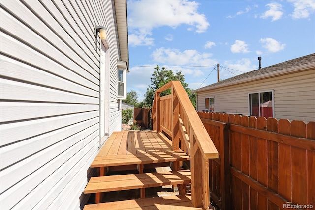 1455 W Alaska Pl, Denver, CO 80223 - view of wooden deck