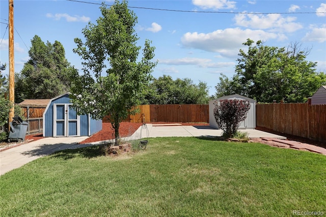 1455 W Alaska Pl, Denver, CO 80223 - fenced yard with a shed