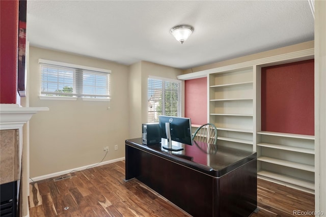 3232 Cimarron Pl, Superior, CO 80027 - home office featuring wood finished floors
