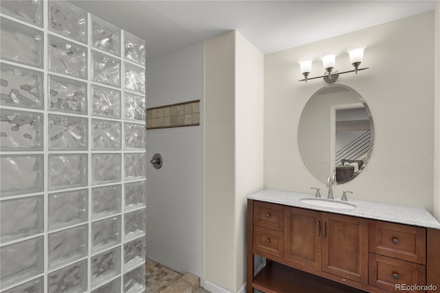 3232 Cimarron Pl, Superior, CO 80027 - bathroom with walk in shower and vanity