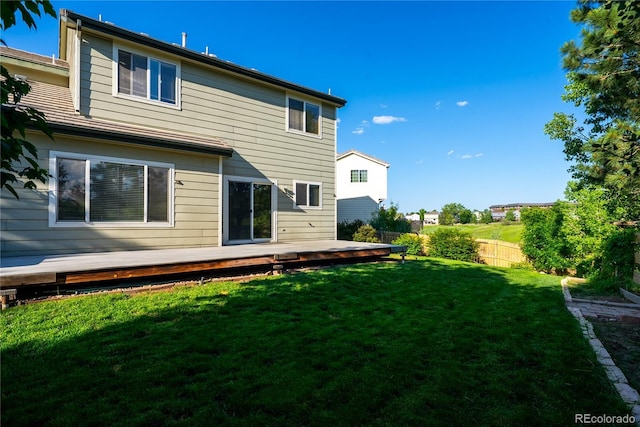 3232 Cimarron Pl, Superior, CO 80027 - rear view of house with a deck