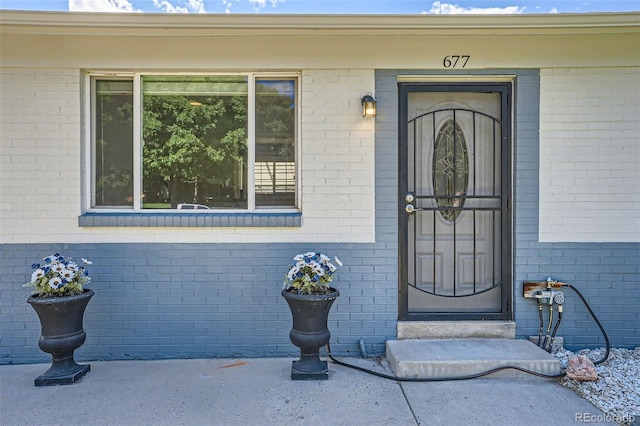 view of property entrance