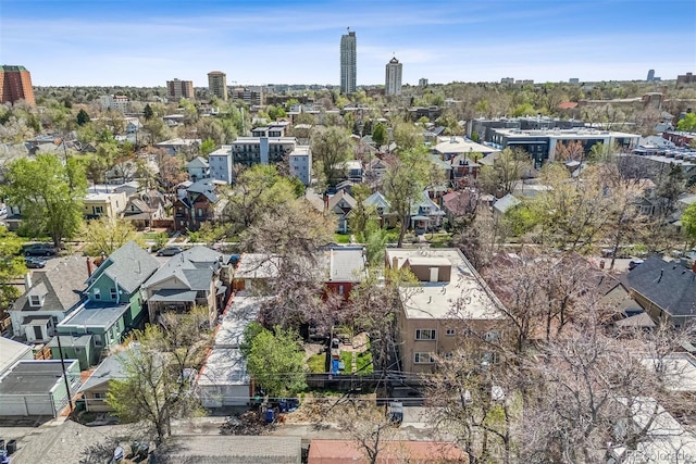 birds eye view of property featuring a residential view