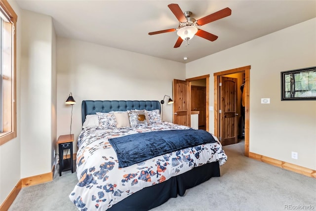 200 Rachel Ln, Breckenridge, CO 80424 - carpeted bedroom featuring baseboards and ceiling fan